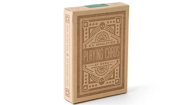 Green Wheel Playing Cards 1
