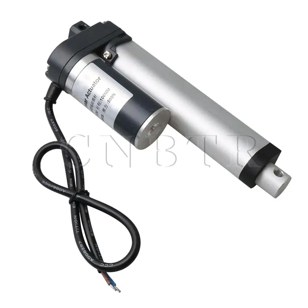 

DC Linear Actuator Electric Putter Motor 100mm Stroke 24V Max Load 500N