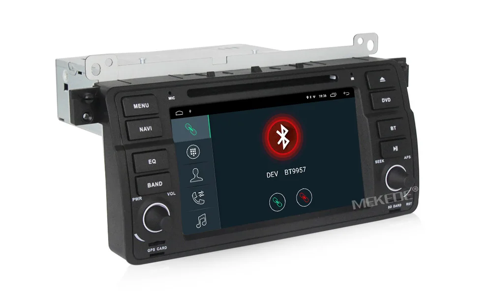 2+ 32G 7 дюймов Android 9 для bmw E46, M3, автомобильный dvd, gps навигация, wifi, BT, canbus, радио, RDS, четырехъядерный, 1024x600, поддержка obd2, dvr