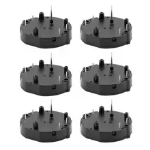 Электродвигатель 4 шт. черный Электрический шаговый двигатель приборная панель инструмент двигатели для двигатели вентиляторов авто электрический автомобиль