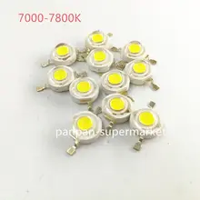 10 шт. 3 Вт светодиодный светодиод высокой мощности Светодиодный s чип SMD белый 7000-7800 к 3,2-3,4 в