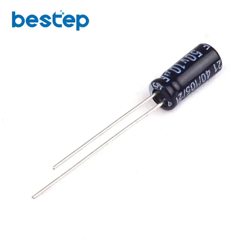 

50PCS 10UF 50V Electrolytic Capacitor Size 5X11mm