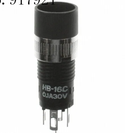 

[ZOB] HB15CKW01 imported from Japan nkk day open HB16CKW01-6B-JB miniature illuminated pushbutton switch --10pcs/lot