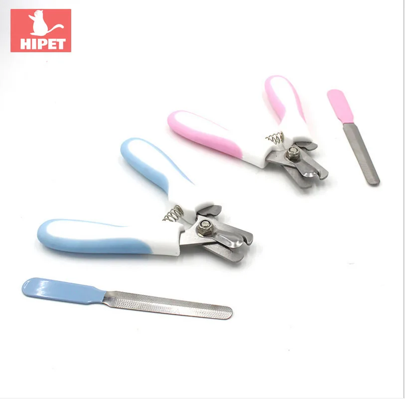 

PETKITTY Pet Toe Care Stainless Steel Dogs Cats Claw Nail Clippers Cutter Nail File Portable Scissors Trim Nails Pet Products