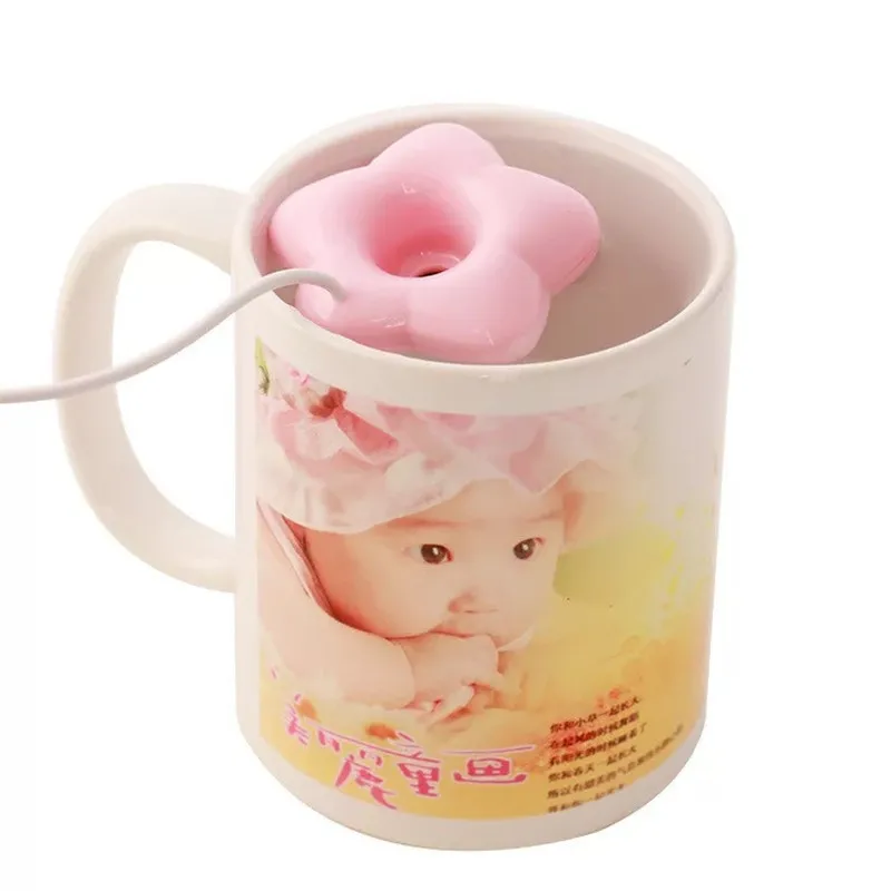 

Mini star CUP Floating Humidifier Creative Pentagon Aromatherapy Air Purification mini USB Office Household Mute Humidifier