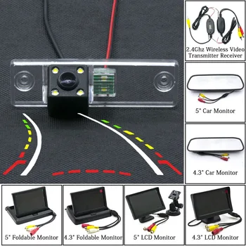 

HD Dynamic Trajectory Tracks Rear View Reverse Camera for Toyota Asian Land Cruiser Prado Sequoia Corolla Verso Noah Car Monitor