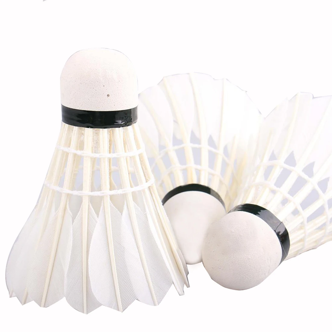 Ball 12pcs/lot Badminton Shuttlecocks Goose Feather Shuttlecock