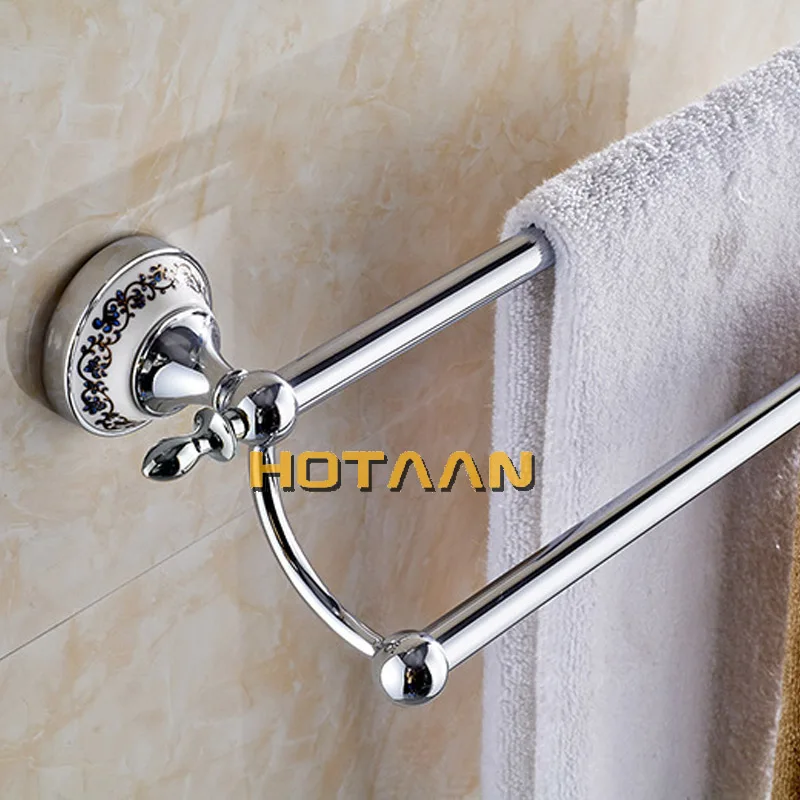 Details about   Bathroom Accessories Towel Rail Hook Double Chrome Stainless Steel Wc Bad Design 
