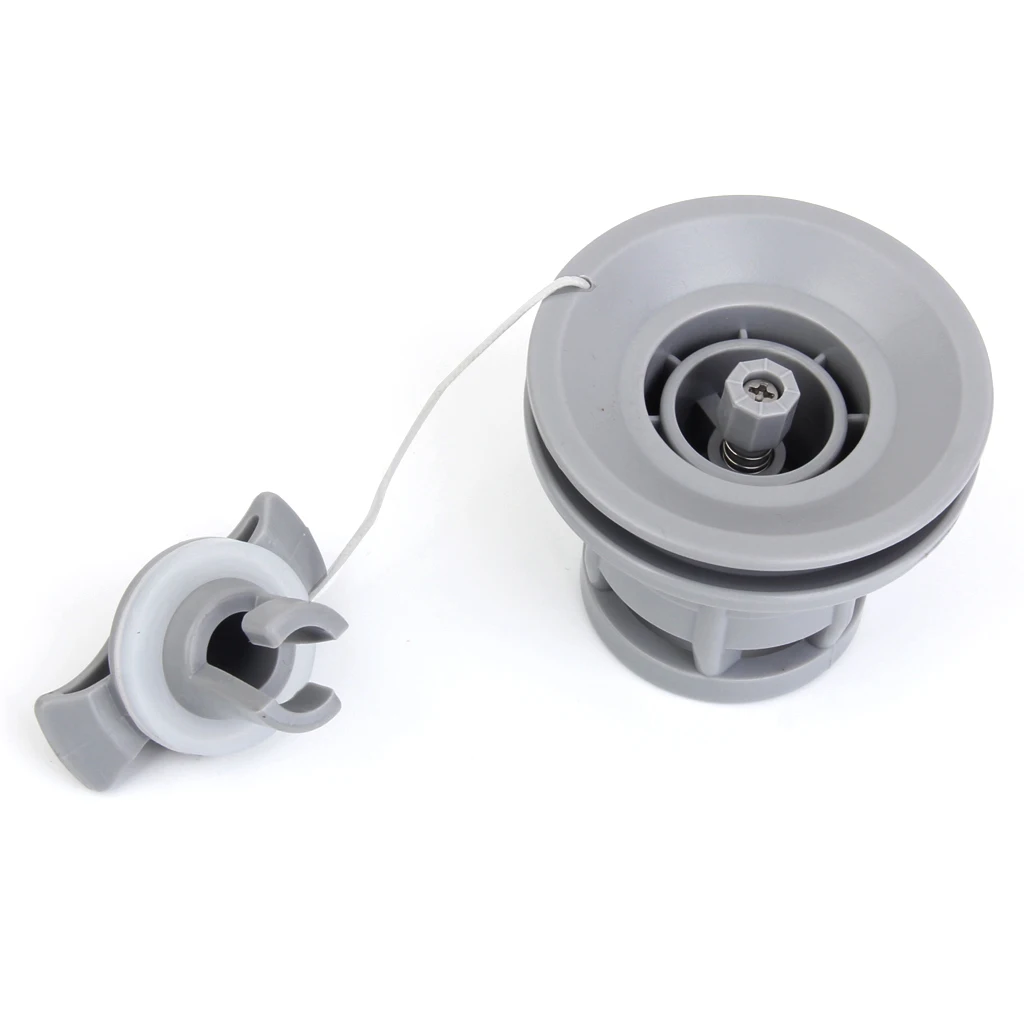 2 Pieces Double Seal Air Valve for Inflatable Boat Raft Dinghy Kayak Canoe Surfing Replacement