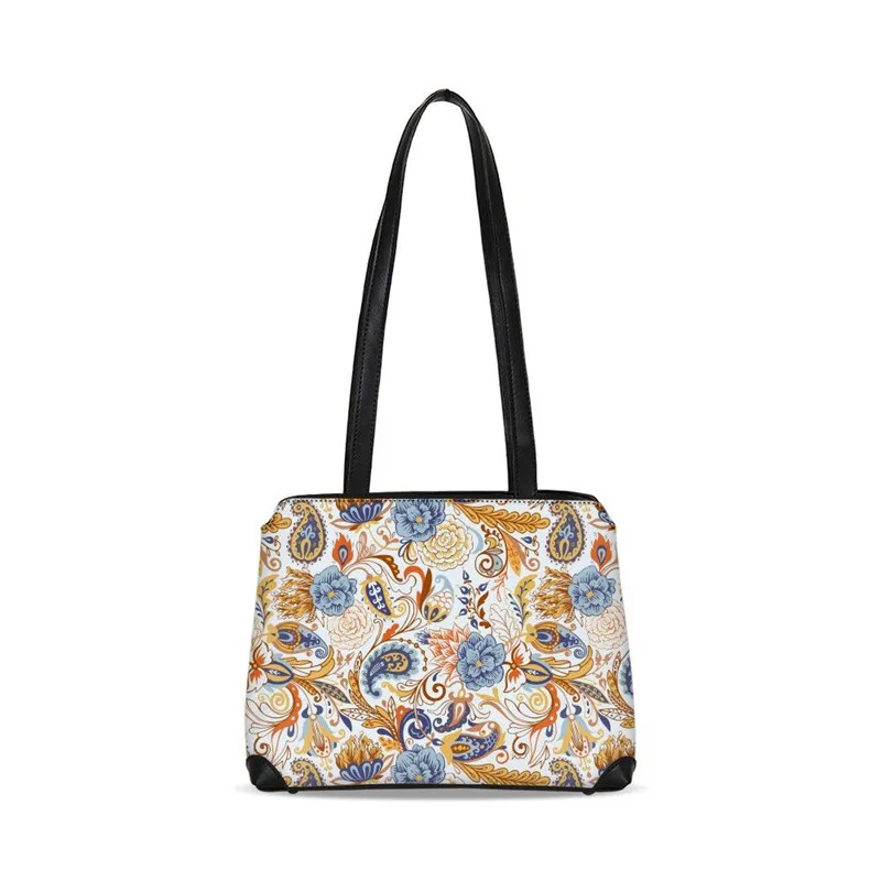 

VEEVANV Women Bags Fashion Luxury Soft Leather Floral Paisley Pattern Sling Bags Party Evening Shoulder Bag Casual Crossbody Bag