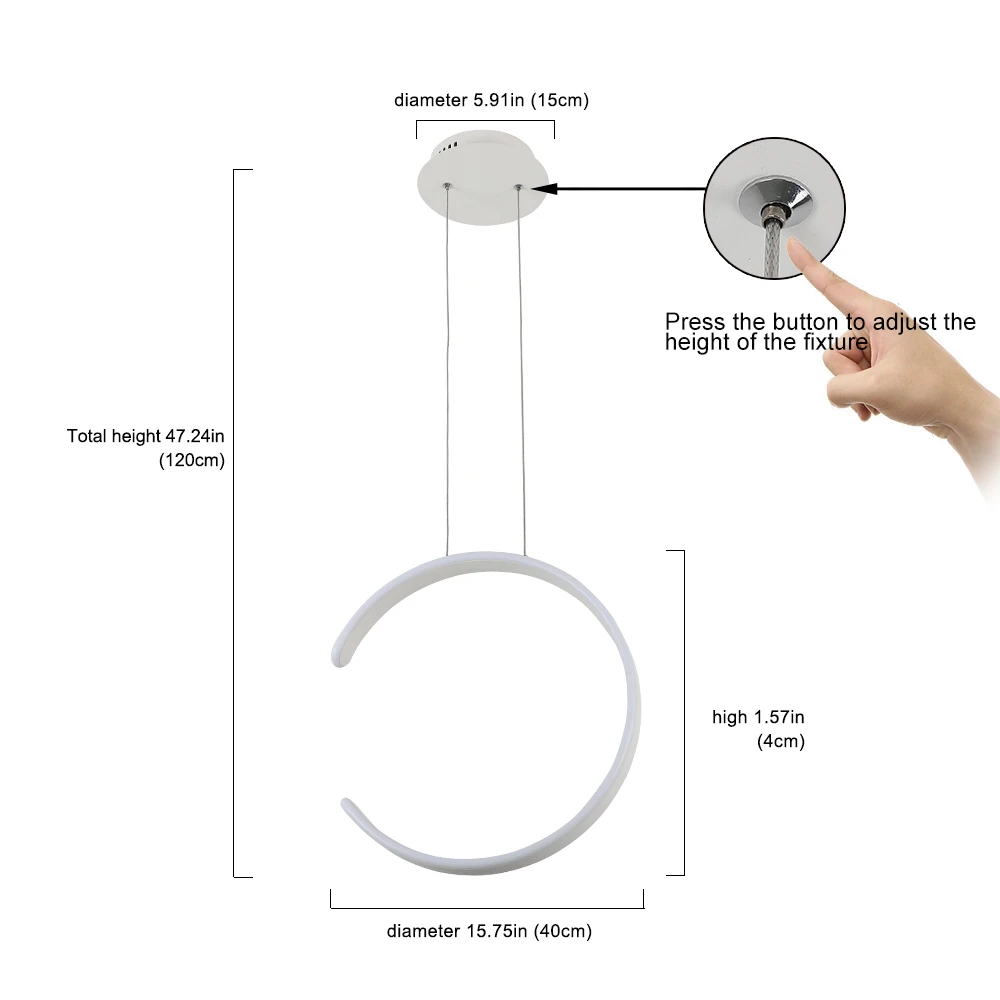 Led подвесной светильник освещения Lamparas Hanglampen Hanglamp Ресторан гостиная