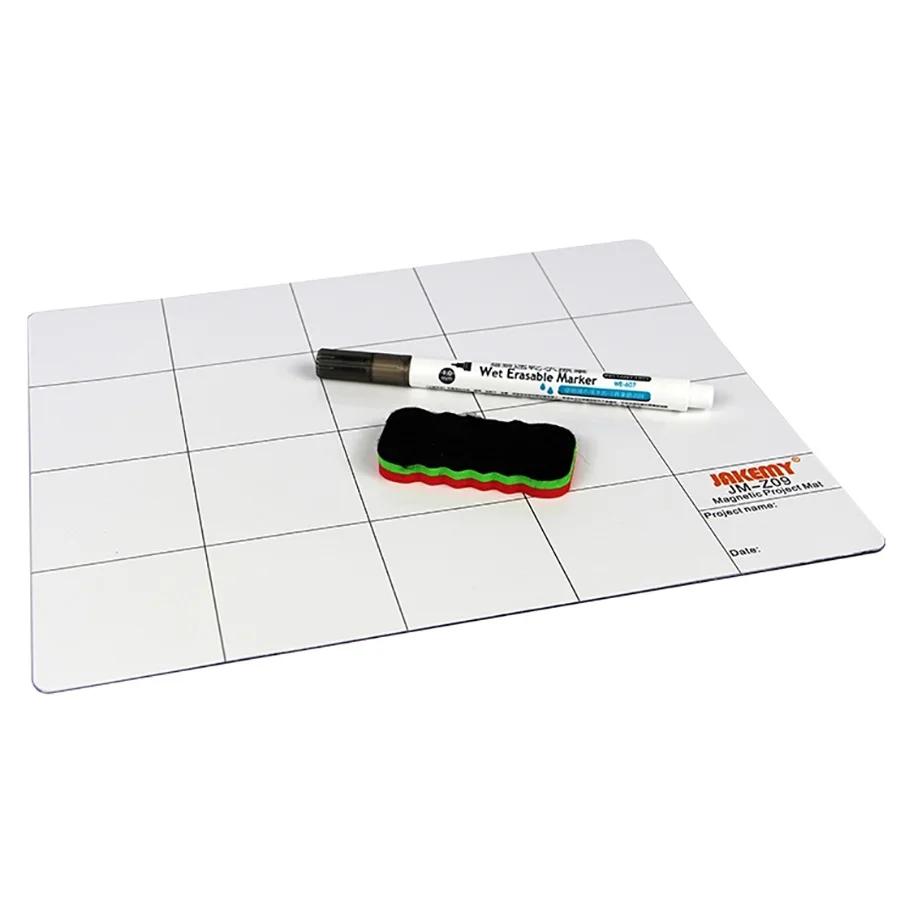 Новинка для JAKEMY JM-Z09 25 см x 20 Магнитный проектный коврик с маркером iPhone/Samsung