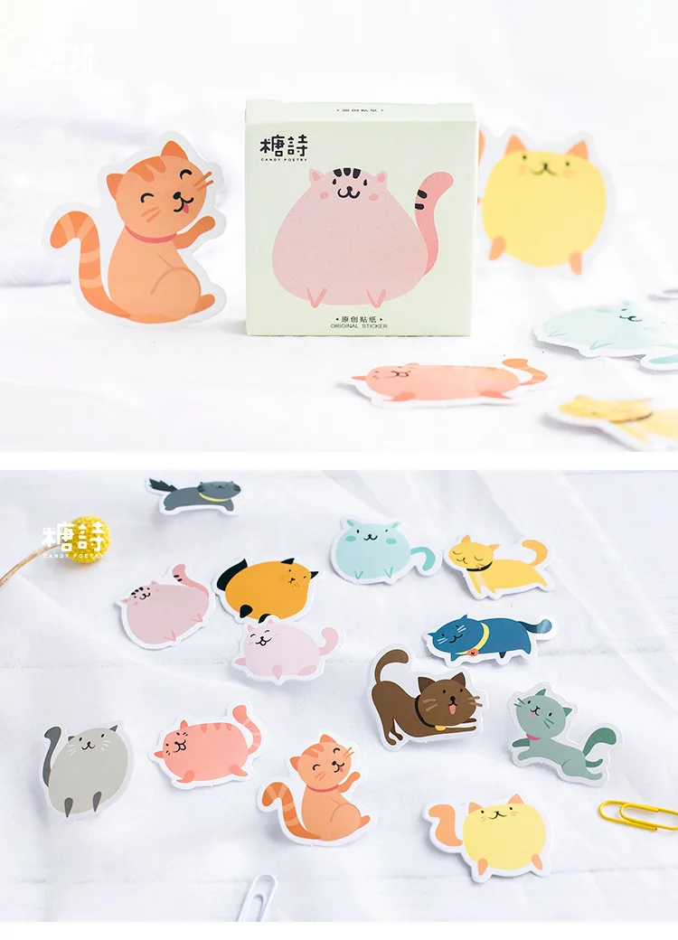 1PCS Cartoon Seal of Seal Memo Pad Bookmarks Creative Sticky Notes Posted Planner Stationery School Supplies Stationery