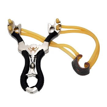 

2017 Powerful SlingShot Aluminium Alloy Slingshot Camouflage Bow Catapult Outdoor Hunting Hunt Tool
