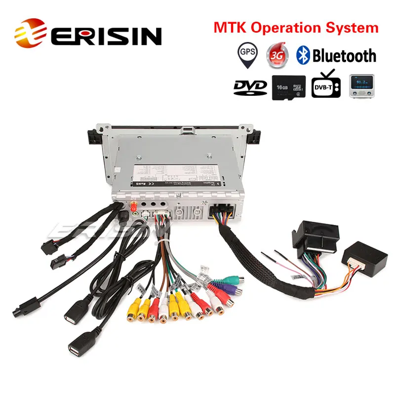 Erisin ES746B 7 &quotMTK автомобильный DVD GPS плеер IPOD 3G Rds DVR система для BMW E46
