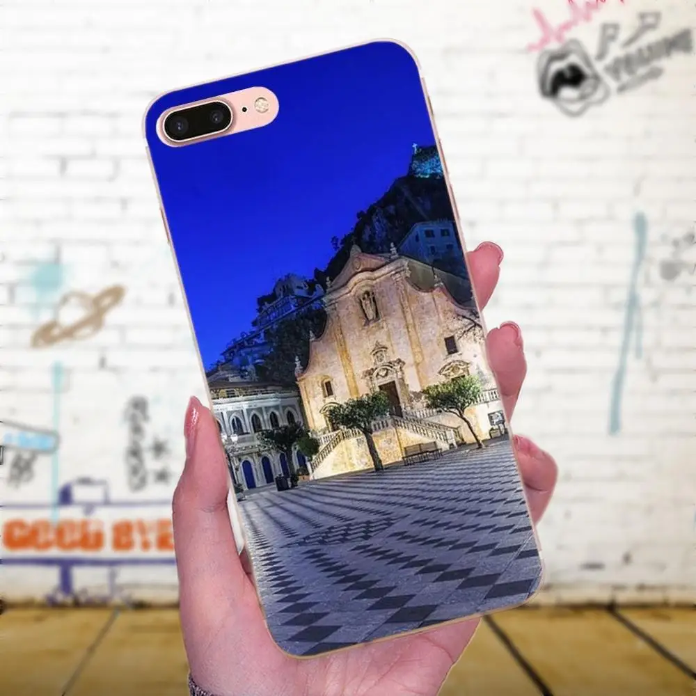 Красивая Сицилия Италия милая для Apple iPhone X XS Max XR 4 4S 5 5C 5S SE 6 6S 7 8 Plus