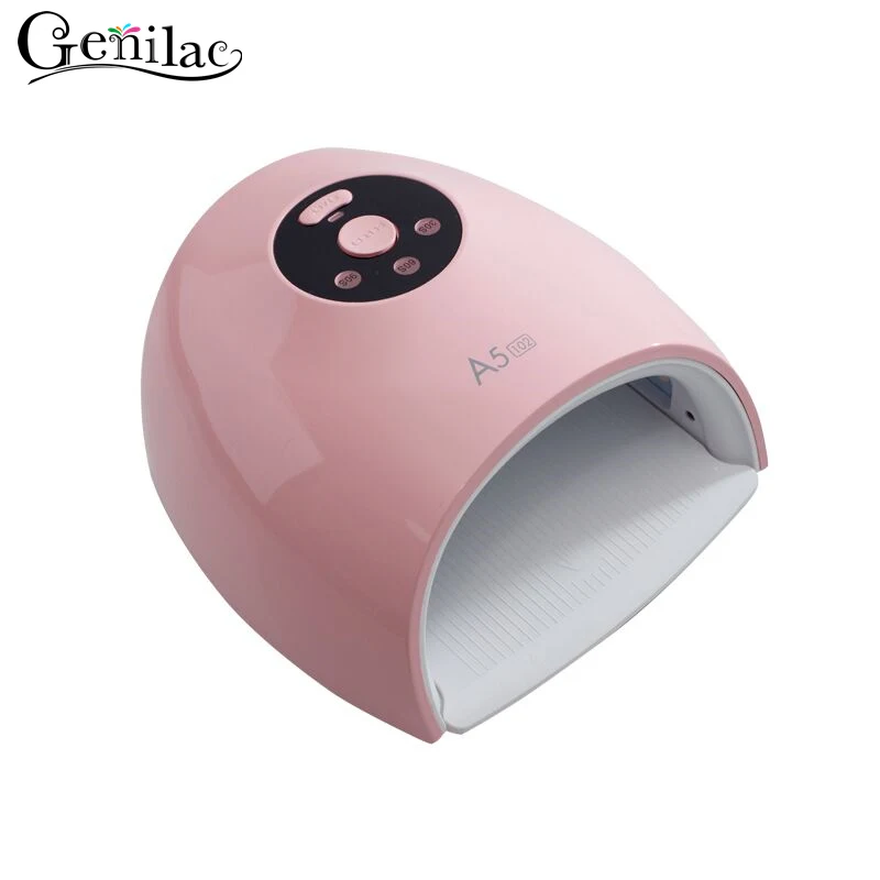 

Genilac A5 48W UV LED sun Red Light Nail Lamp 24 LEDs Whitening skin Nail Dryer UV LED Nail Lamp for Curing Nail Gel Art Tool