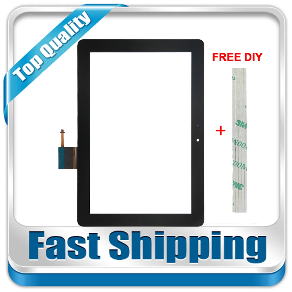 Prezzo Nuovo Per Huawei MediaPad 10 Link S10 231L S10 231U Sostituzione Dello Schermo di Tocco di trasporto Di Vetro Digitizer 10.1 pollici Nero