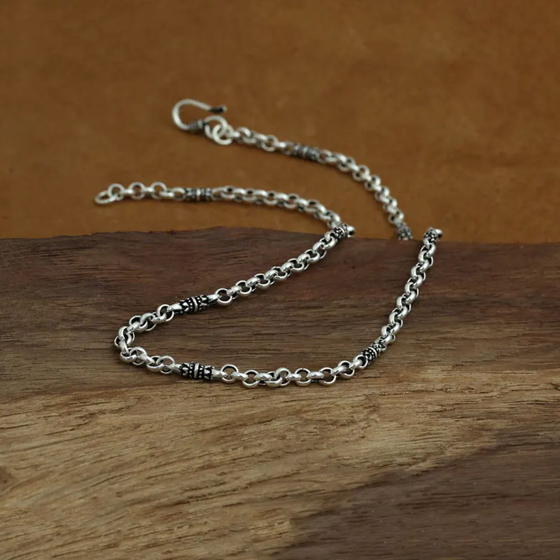FNJ-Link-Bamboo-Chain-Necklaces-925-Silver-4mm-45cm-to-80cm-Original-S925-Thai-Silver-Women (1)