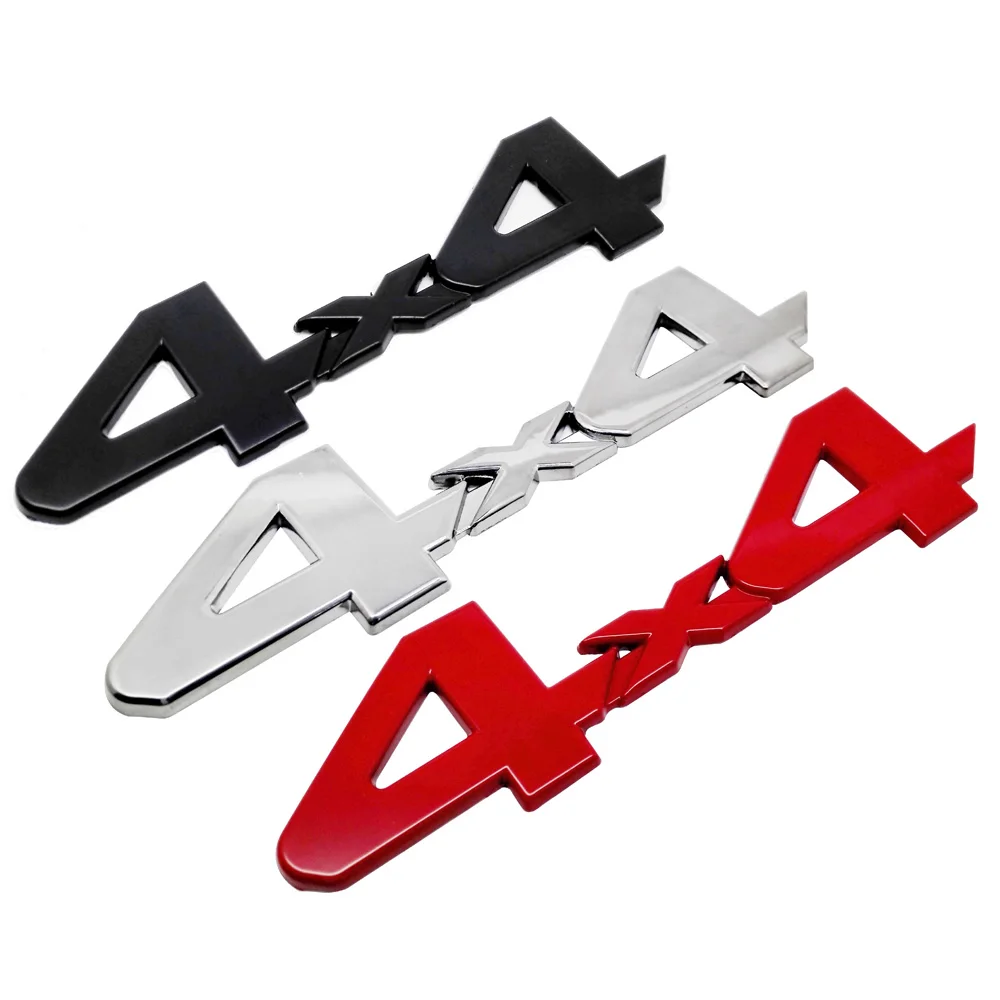 

Car-styling Auto Decal 4X4 logo for Jeep Honda Suzuki Audi Volvo Volkswagen Polo Peugeot 307 BMW X6 E21 ISUZU Side Fender Emblem