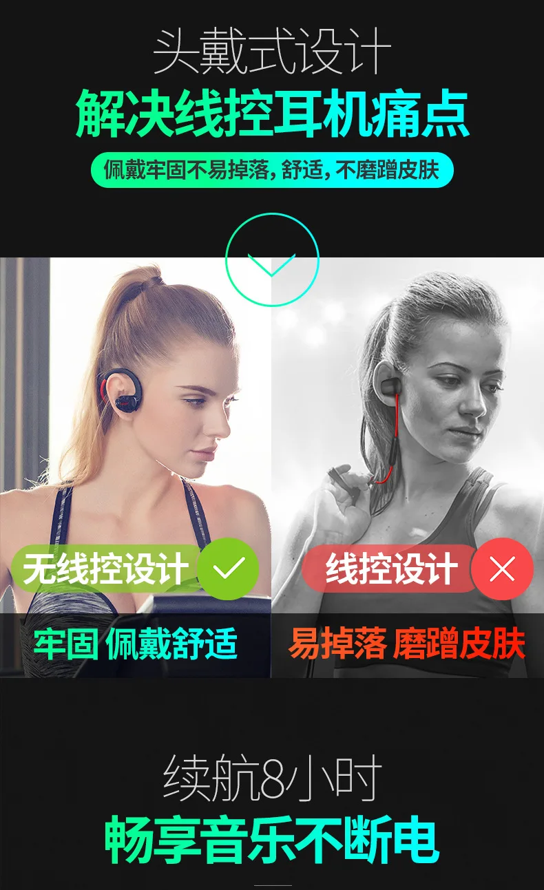 DACOM ATHLETE Bluetooth наушники Handsfree наушники беспроводные наушники 50 шт./лот