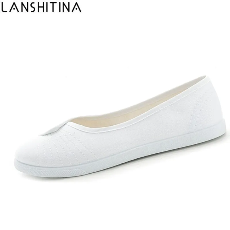 comfortable white canvas shoes