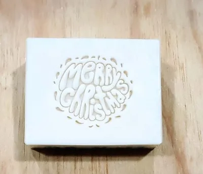 

merry christmas handmade soap standard Mini soap diy stamp seal chaprter4*4cm