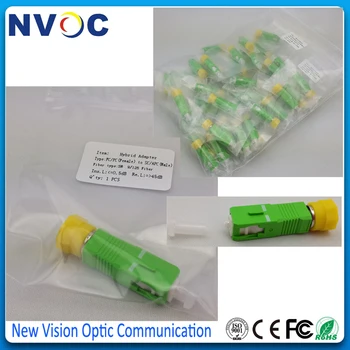 

10Pcs/Lot,FC Female to SC APC Male Fiber Optic Adapter Singlemode FC-SC Hybrid Optical Adaptor