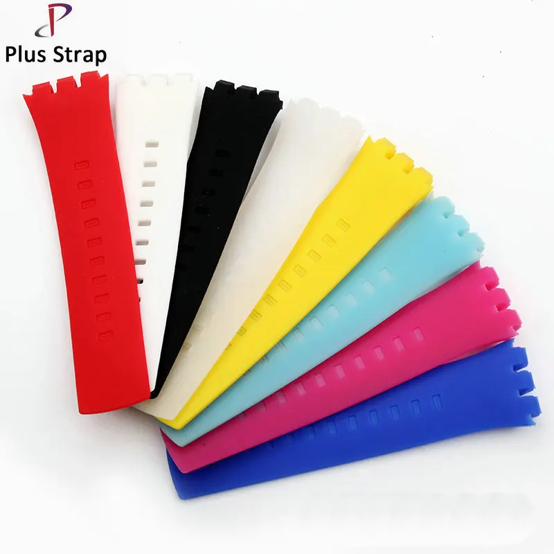 

Plus strap New 24 mm Silicone Watch Band for Touch Strap Replacement Pin Buckle Rubber Watch strap accessories