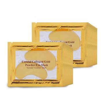 

Collagen Gold eye mask to fade dark circles fine lines remove eyes bag tighten anti-wrinkles relieve moisture individual package