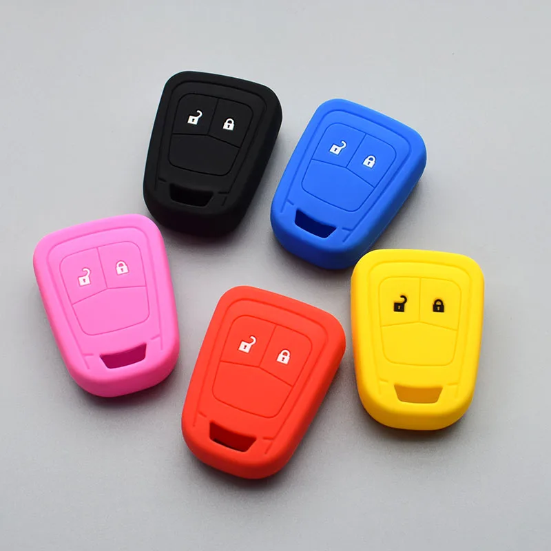 

Key Case for Car silicone cover set for Opel Astra J Insignia Mokka Zafira Vauxhall Vectra Remote Repair Rubber protector shell