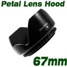 67 мм Винт крепление цветок корона камера бленда Лепесток Форма для Canon Nikon Tamron Sigma sony 67 мм объектив