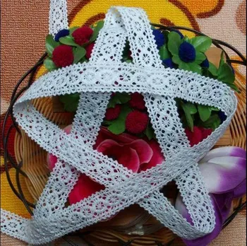 

Wholesale 2.0 cm cotton lace trim,DIY clothing/beding lace accessories,garment/shoes lace,bedding decoration lace heaven