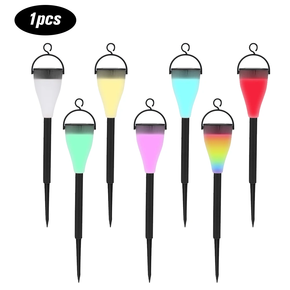 

Outdoor Solar Light Waterproof Outdoor Landscape Light with 7 Color Changing and Setting Decoration for Yard&Lawn&Fence