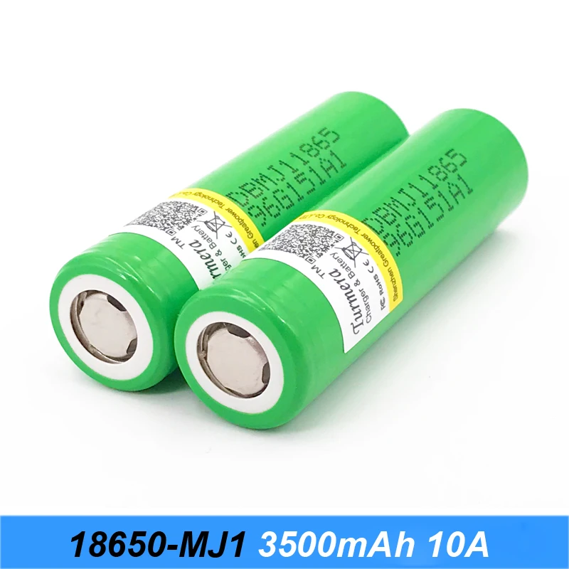 18650 батарея 3500 мА/ч, mj1 для батареи для электрических велосипеда 48v 15ah 20ah и литиевая батарея фонарик батареи 10a для Turmera 18650 o24