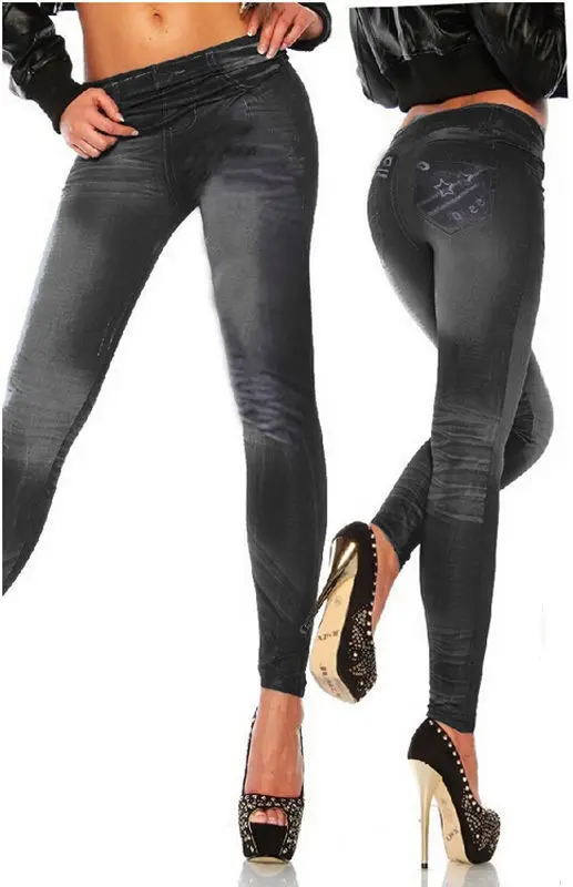 Женские джинсовые обтягивающие рваные брюки с высокой талией, Стрейчевые джинсы, узкие брюки-карандаш