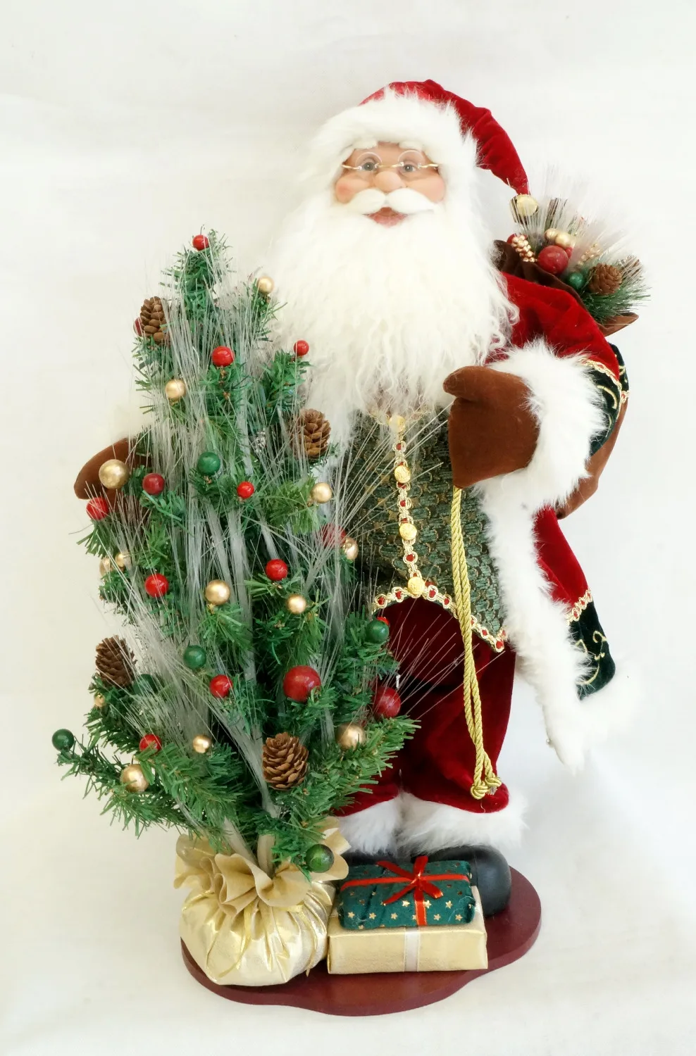 Cosette 24 Musik Bergerak Boneka Jingel Bell Hadiah Natal Santa Claus Boneka Xmas Decor Pohon Holly Gift Gifts Gift Dollgift Christmas Aliexpress
