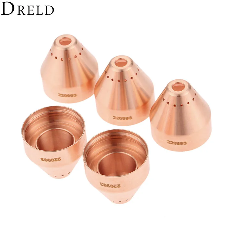 DRELD 5pcs 105A Shield 220993 for 65 85 105 Plasma Cutting Torch Consumables Mechanized Processes Welding & Soldering Supplies