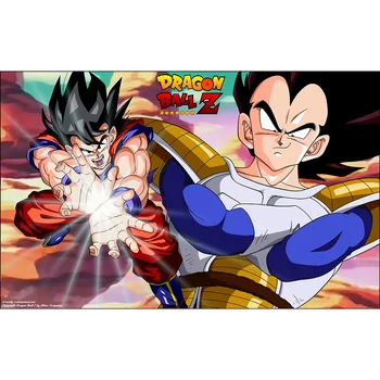 

( Dragon Ball Z Saiyan Saga Playmat) Limited Edition 35X60CM Custom Playmat Cards Game Animation Playmat