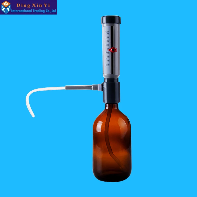 Laboratory quantitative liquid adding device 5-25ml adjustable quantitative liquid bottle feeder sampler DispensMate Plus