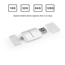 2 in 1 128gb pen drive for iphone 7 7plus Dr.Memory 16GB encrypted U disk for iphone 6 6s OTG USB Flash Drive 32GB 64GB pendrive