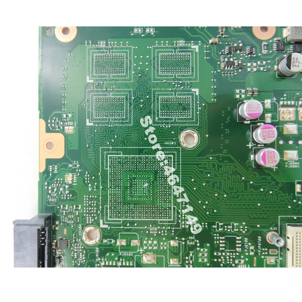  X75A MAIN_BD._4G/AS With 4GB RAM Mainboard HM70 For Asus R704V X75VD X75A X75A1 X75V X75VB X75VC La