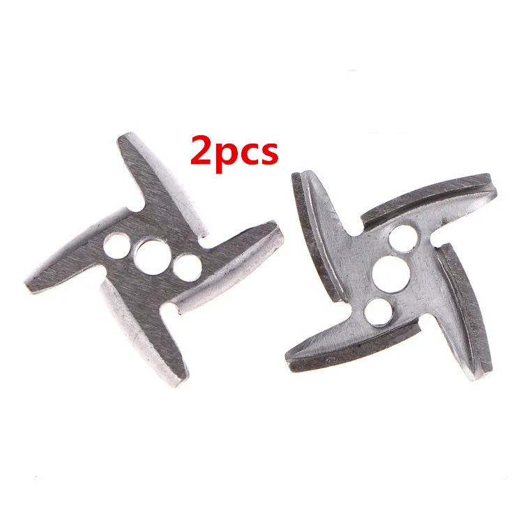 2pcs meat grinder knife parts for meat grinders 420 stainless steel