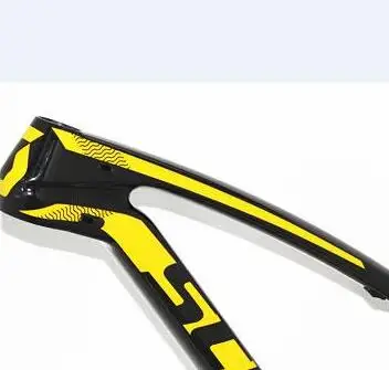 

Newest style MTB bike carbon frameset glossy red black AWST mountain frame in carbon 27.5er or 29er disc bicycle frame in stock