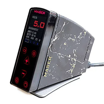

Tattoo Accessories 1Pcs LED Touch Display Power Supply 4 Memeory Preset Great Quality Tattoo Power Supply For Tattoo Guns Grips