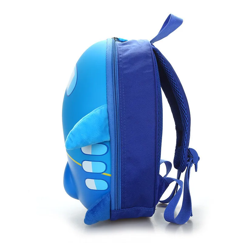 3D Симпатичный Самолет дизайн рюкзак дети школьные сумки для девочек мальчиков мультфильм формы детские рюкзаки