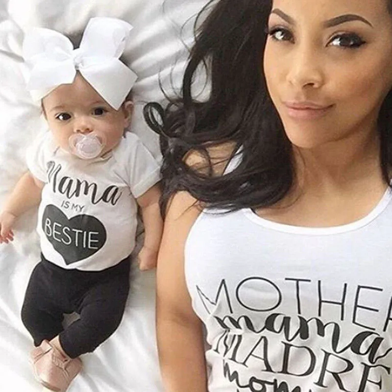 mama and baby outfits