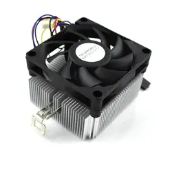 Универсальный супер тихий компьютер PC тихий вентилятор cpu охлаждающий вентилятор гидравлический подшипник Радиатор алюминий