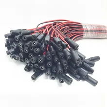 5,5/2,1 мм DC 12 В женский разъем адаптера питания 30 см удлинитель кабель для CCTV/светодиодный/светильник