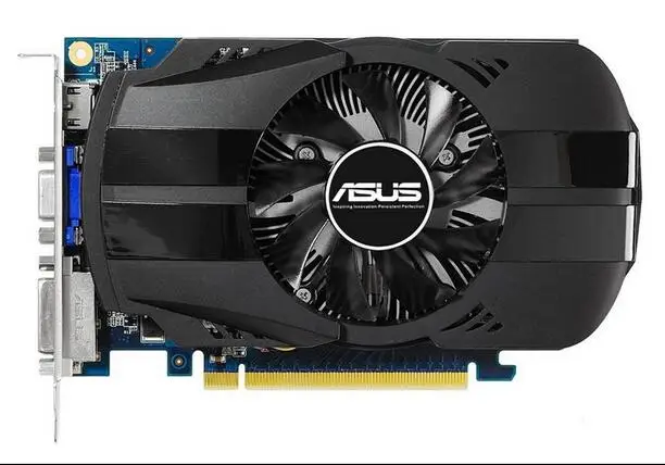  Used original for ASUS HD7770 1G DDR5 high-end desktop PC gaming graphics card PCI-E 3.0 